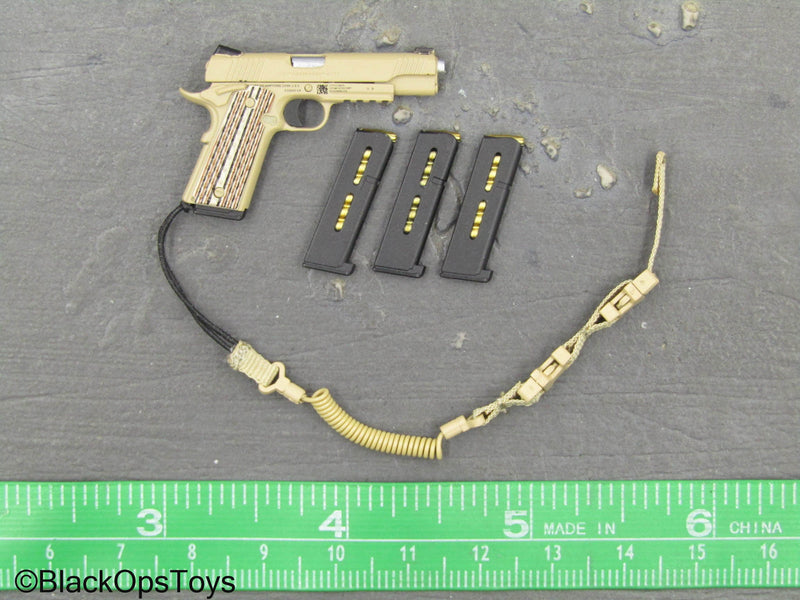 Load image into Gallery viewer, 31st Marine Expeditionary Unit - 1911 Pistol w/Lanyard
