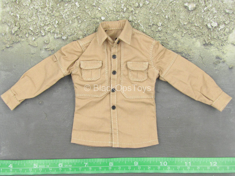 Load image into Gallery viewer, PMC Tactical Suit Sets - Tan Shirt
