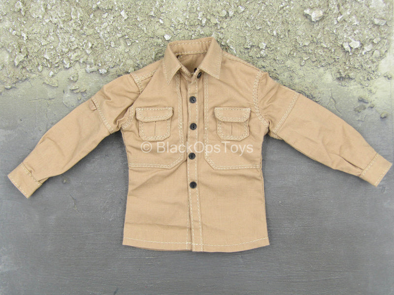 Load image into Gallery viewer, PMC Tactical Suit Sets - Tan Shirt
