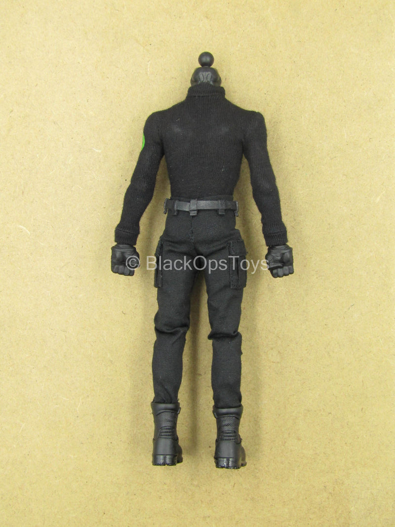 Load image into Gallery viewer, 1/12 - Black Skull Death Brigade - Black Dressed Male Body
