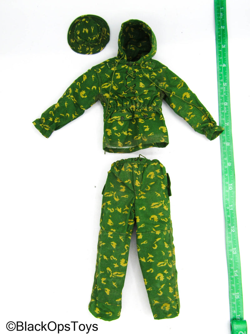 Load image into Gallery viewer, Spetsnaz MVD OSN Vityaz - Green Camo Combat Uniform Set w/Boonie Hat
