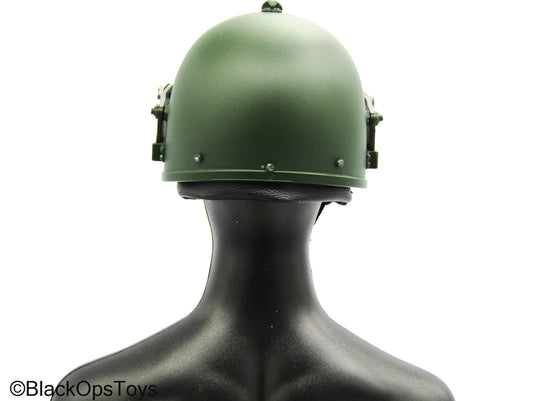 Spetsnaz MVD OSN Vityaz - Green Helmet w/Face Shield