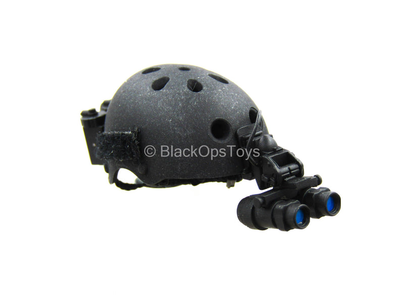 Load image into Gallery viewer, 1/12 - Delta Force - Rifleman - Black Helmet w/NVG Set
