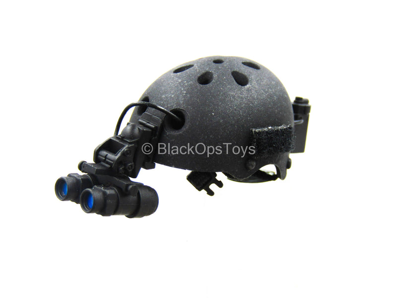 Load image into Gallery viewer, 1/12 - Delta Force - Rifleman - Black Helmet w/NVG Set
