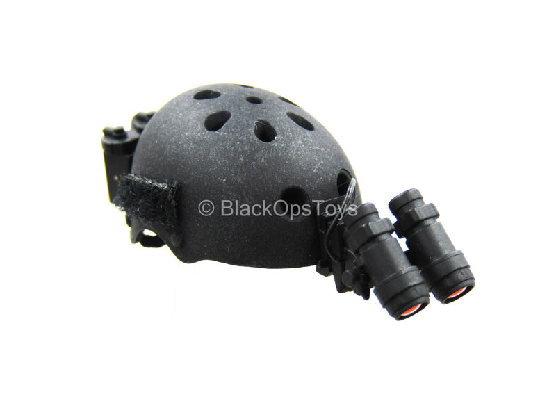 Load image into Gallery viewer, 1/12 - Delta Force - Rifleman - Black Helmet w/NVG Set
