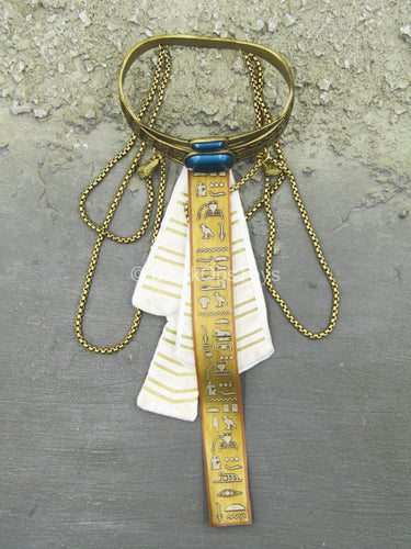 Pharaoh Tutankhamun (White) - Belt w/White Skirt