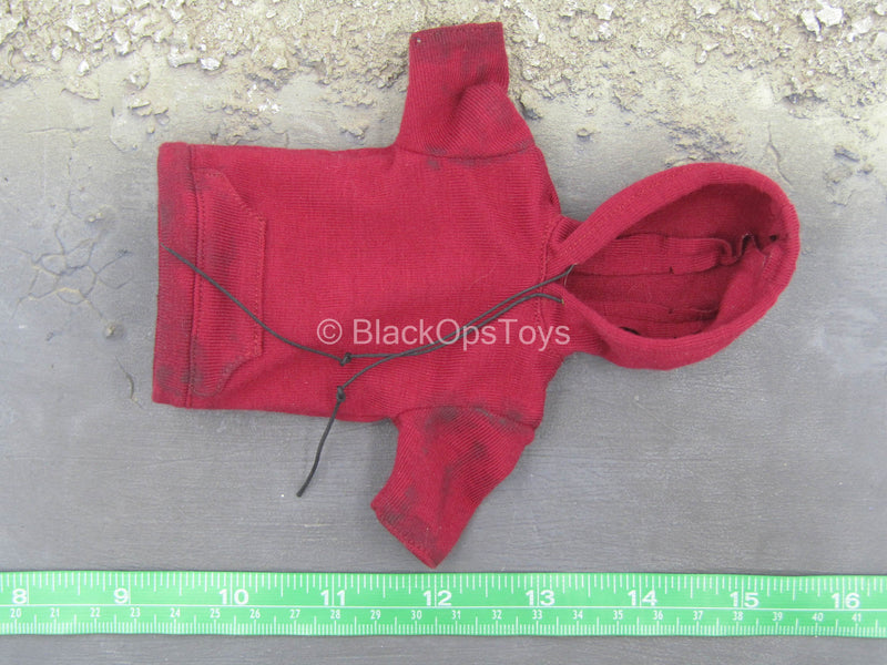 Load image into Gallery viewer, Cpl. Joel Hagan Red Ver. - Weathered Sleeveless Wired Hoodie
