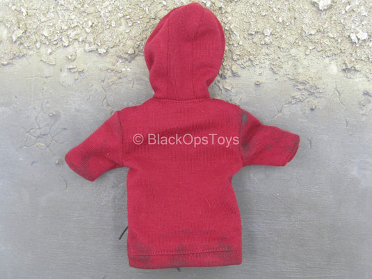 Cpl. Joel Hagan Red Ver. - Weathered Sleeveless Wired Hoodie