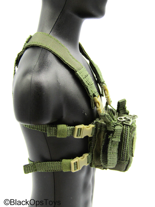 Task Force 58 CPO Erica Storm - Green Female Low Profile Chest Rig