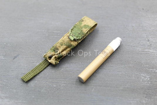 Russian Spetsnaz SOBR - Green Flare w/Camo MOLLE Pouch