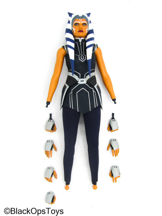 Star Wars Clone Wars Ahsoka Tano - Orange Female Base Body w/Head Sculpt