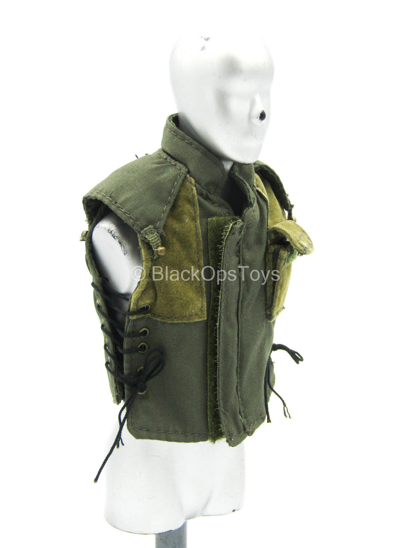 Load image into Gallery viewer, IDF Paratrooper - OD Green Flak Vest
