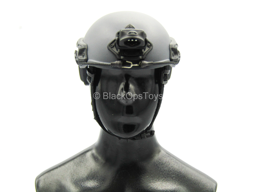 British - Street MPS - Grey FAST Helmet w/Light Set