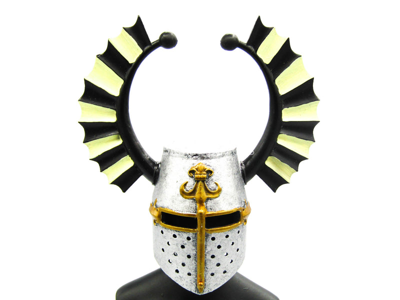 Load image into Gallery viewer, St Johns Knights - Metal Knights Helmet w/Crest
