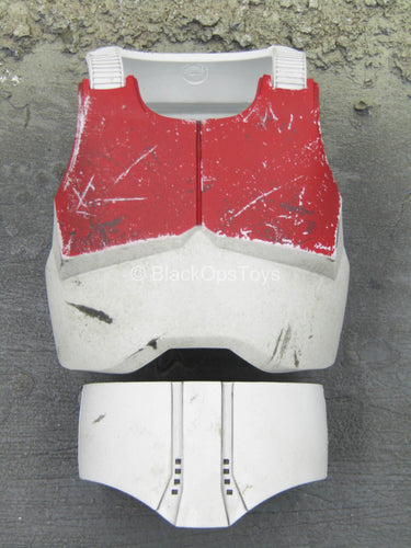 Star Wars - Coruscant Guard - Red & White Weathered Armor