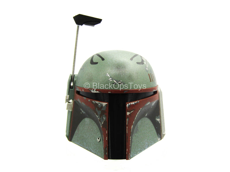 Load image into Gallery viewer, Star Wars - Boba Fett 40th Aniv. - Helmeted Head Sculpt w/Jaig Eyes
