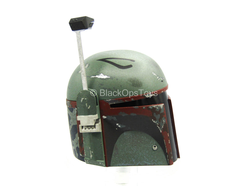 Load image into Gallery viewer, Star Wars - Boba Fett 40th Aniv. - Helmeted Head Sculpt w/Jaig Eyes
