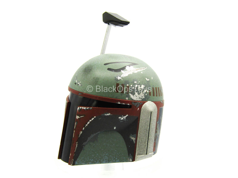 Load image into Gallery viewer, Star Wars - Boba Fett 40th Aniv. - Helmeted Head Sculpt w/Jaig Eyes
