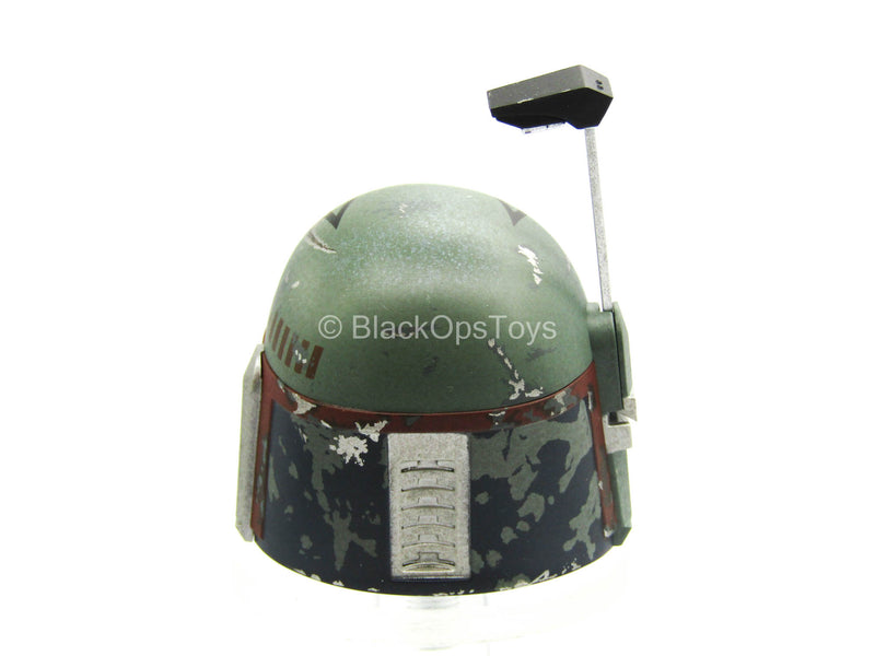 Load image into Gallery viewer, Star Wars - Boba Fett 40th Aniv. - Helmeted Head Sculpt w/Jaig Eyes
