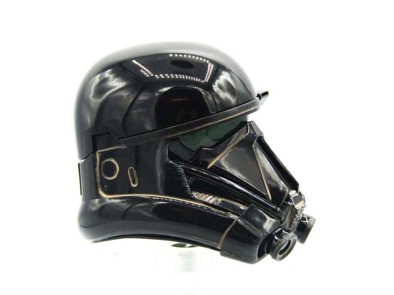 Load image into Gallery viewer, Star Wars - Death Trooper - Light Up Black Helmeted Head Sculpt
