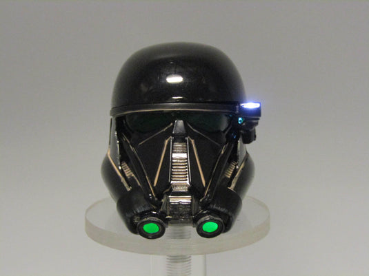 Star Wars - Death Trooper - Light Up Black Helmeted Head Sculpt