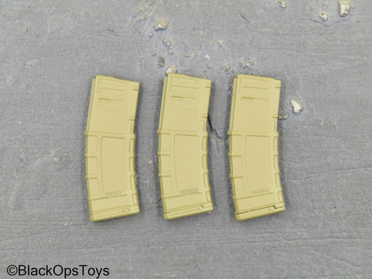 Modular Carbine Weapon Set Ver. C - 5.56mm Tan Magazines (x3)