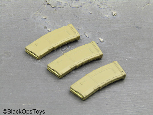 Modular Carbine Weapon Set Ver. C - 5.56mm Tan Magazines (x3)