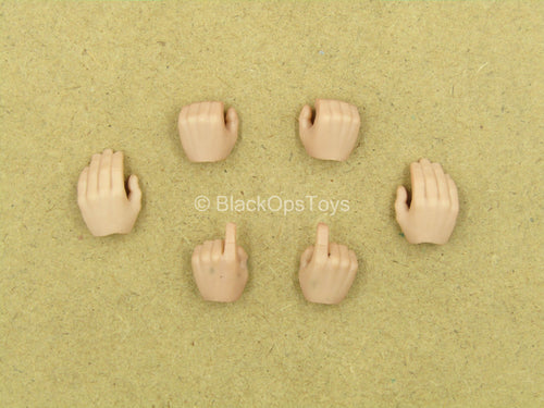 1/12 - WWII Bean-Gelo - Kahn - Male Hand Set (x6)