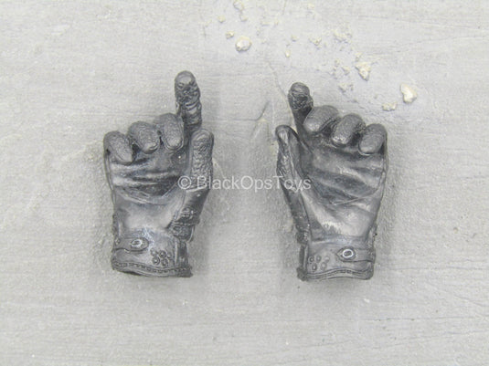 Navy Seal - Black Gloved Hand Set (x2)