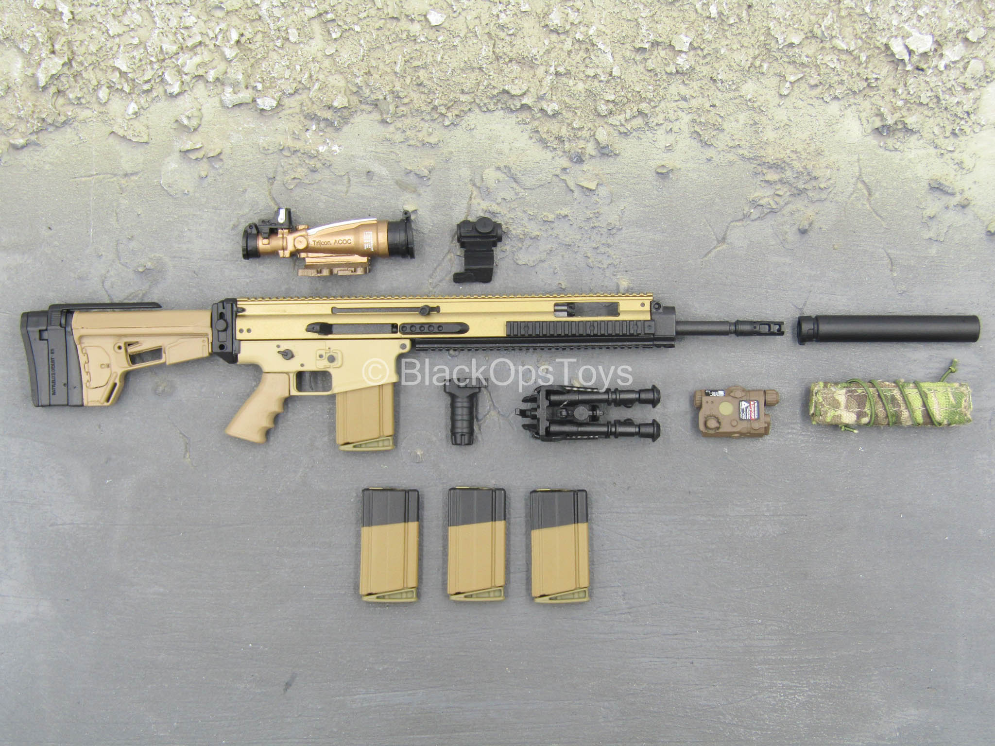 Navy Seal - MK20 SSR Assault Rifle Set – BlackOpsToys