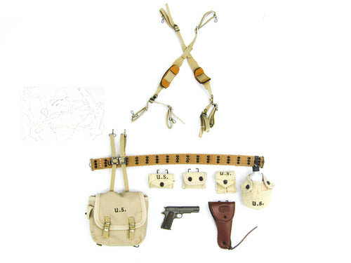 WWII - US Paratrooper Special Edition - Utility Belt Set w/Suspenders