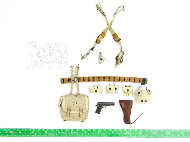 Load image into Gallery viewer, WWII - US Paratrooper Special Edition - Utility Belt Set w/Suspenders
