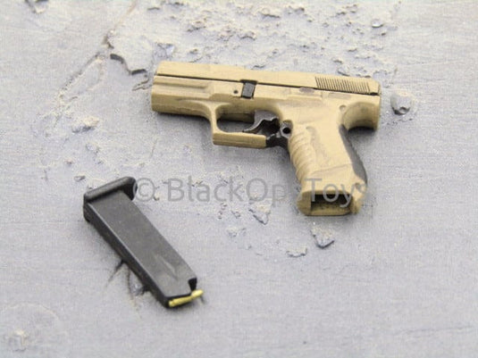 Combat Series Female PMC GEMINI - ZONA Tan Walther PK380 Pistol