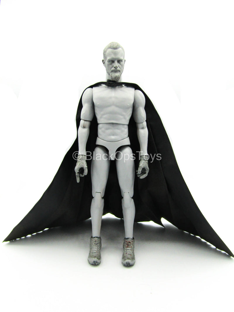 Load image into Gallery viewer, Batman v Superman - Black Leather-Like Cape
