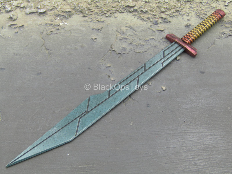 Load image into Gallery viewer, Gladiator Thor - Blue Bladed Sword
