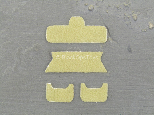 Tan Adhesive Hook & Loop Patch Set