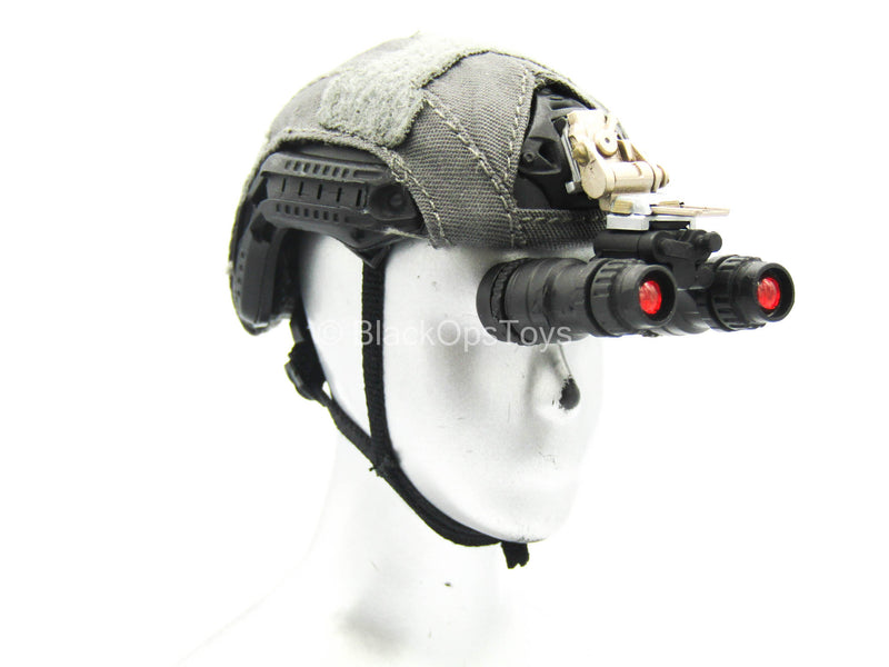 Load image into Gallery viewer, ZERT - AMG Juggernaut - Grey FAST Helmet w/NVG Set
