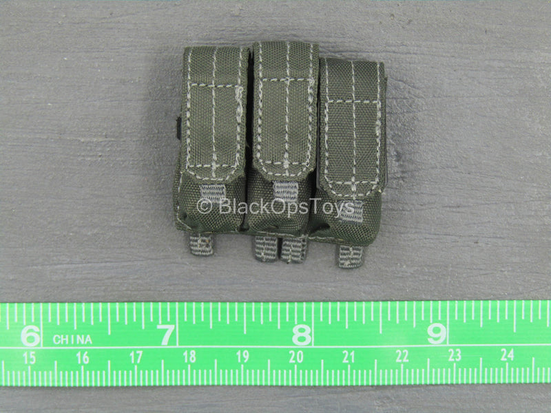 Load image into Gallery viewer, ZERT - AMG Juggernaut (Asia) - Wolf Grey MOLLE Triple Cell Mag Pouch
