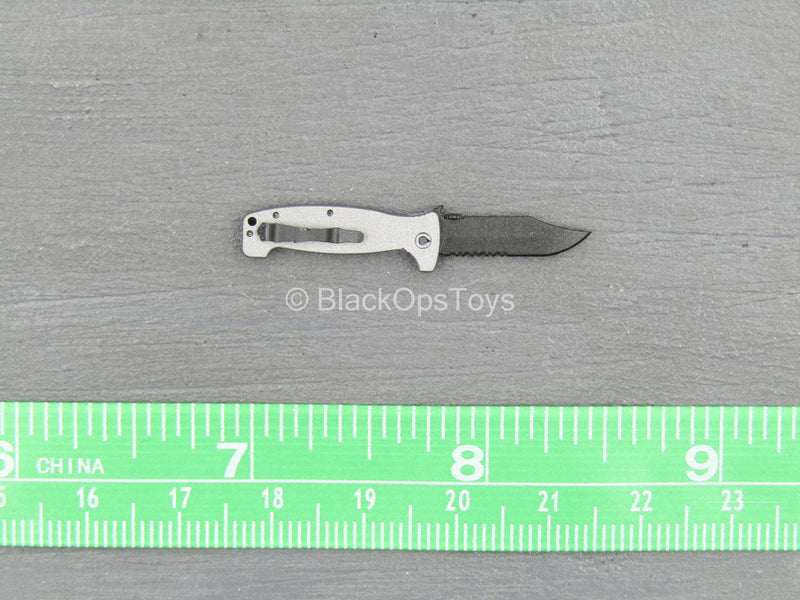 Load image into Gallery viewer, ZERT - AMG Juggernaut - Silver Pocket Knife
