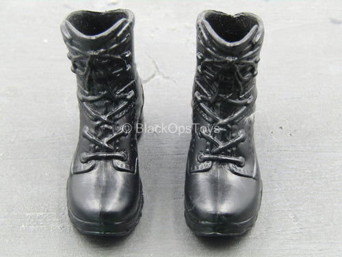 Female SWAT - Black Boots (Peg Type)