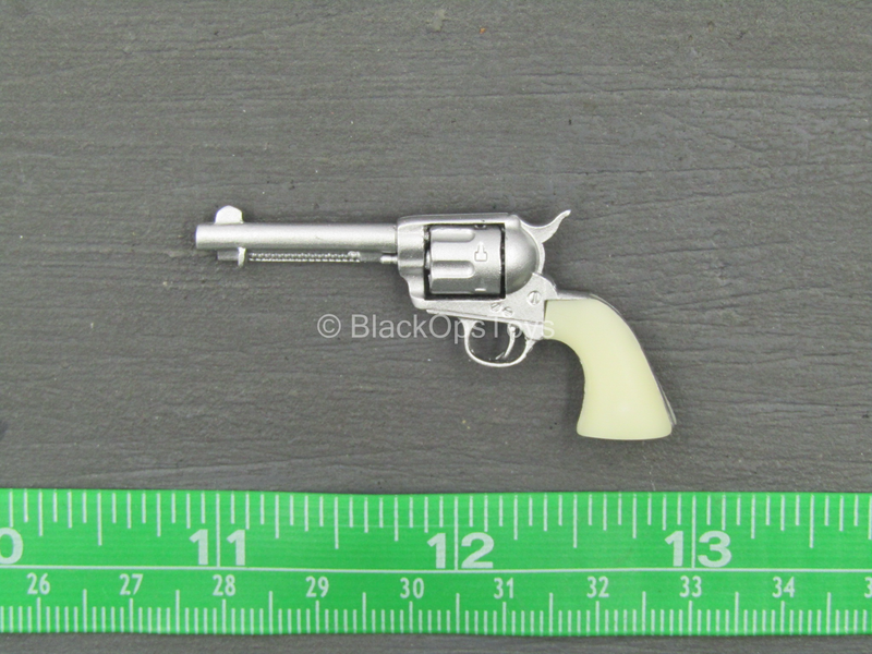 Load image into Gallery viewer, Western Set - Silver Colt .45 Peacemaker w/Bone Grip
