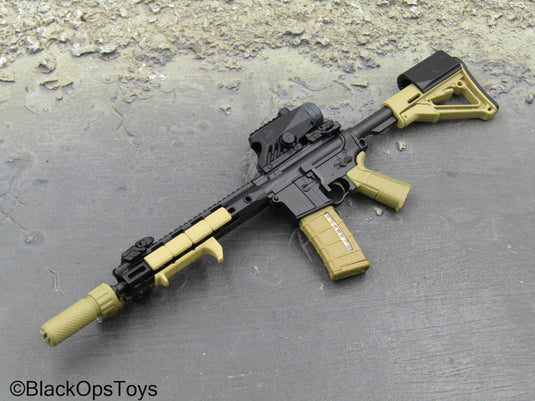 Black & Tan SR-16 10" 5.56mm Assault Rifle