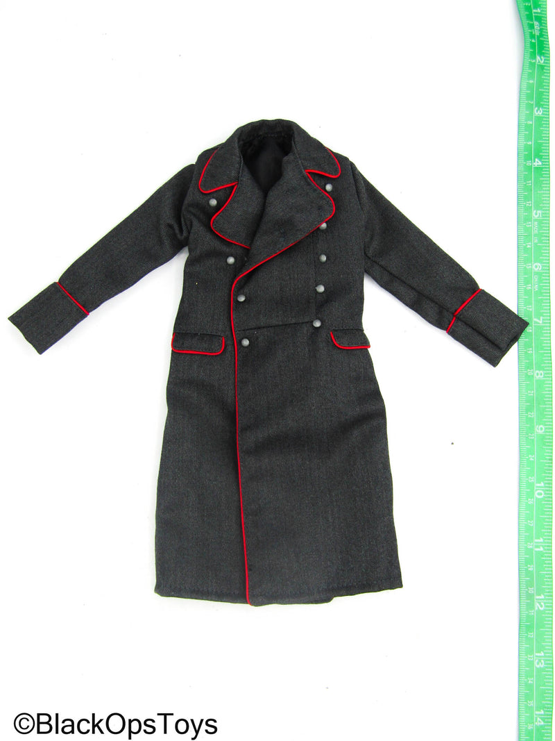 Load image into Gallery viewer, WWII - Grey &amp; Red Over Coat
