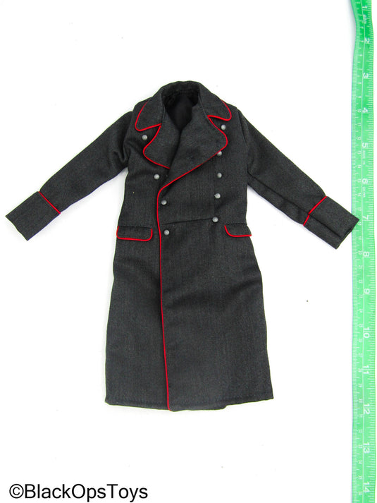 WWII - Grey & Red Over Coat