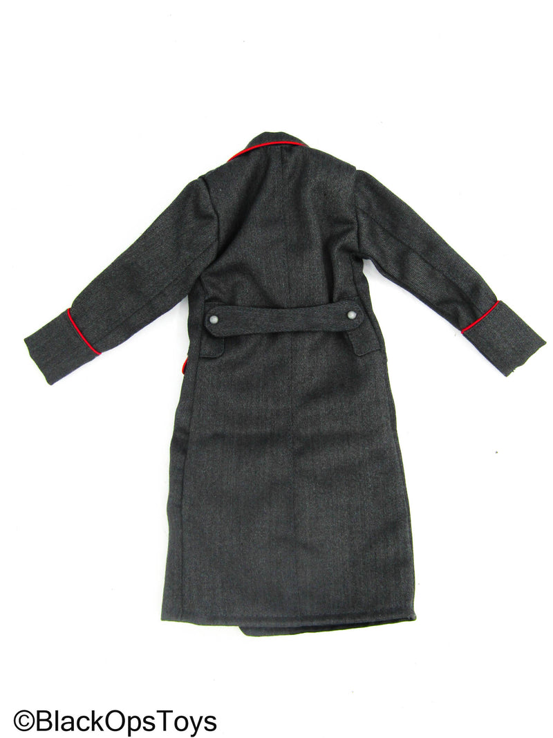 Load image into Gallery viewer, WWII - Grey &amp; Red Over Coat
