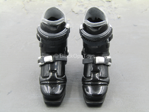 Spiderman - New Goblin - Black Hover Board Boots (Peg Type)