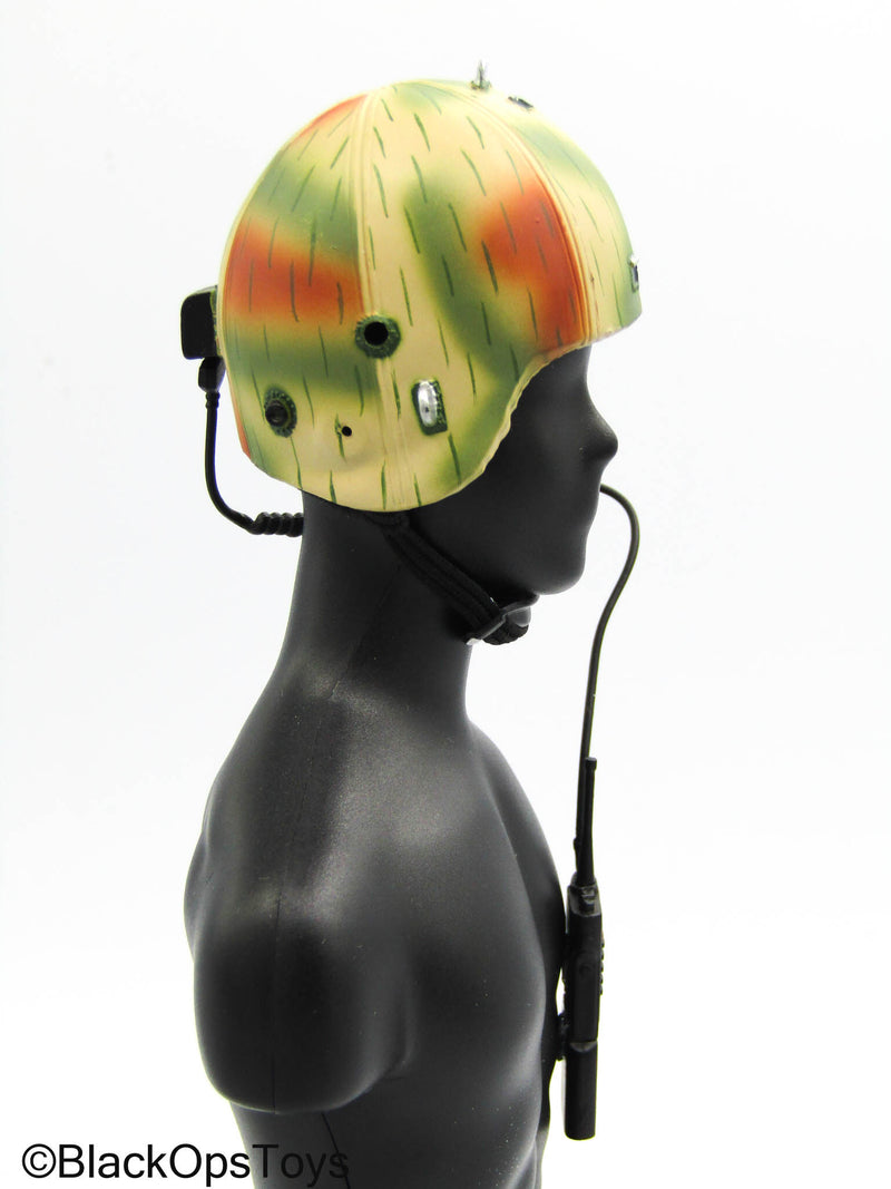 Load image into Gallery viewer, Camo Helmet w/Black Radio
