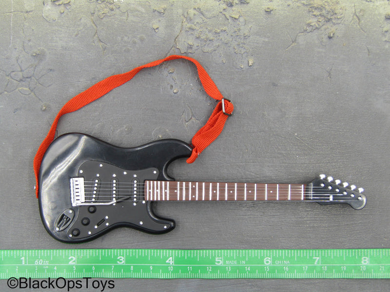 Load image into Gallery viewer, Time Travel Man - Marty McFly - Black Guitar
