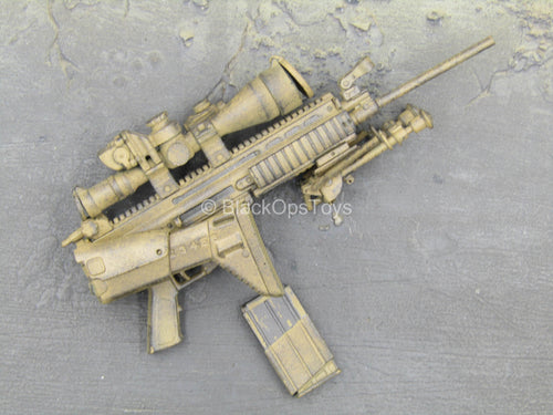 Weapons Collection - Camo Weathered Scar-H Rifle