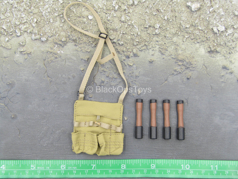 Load image into Gallery viewer, Sino-Vietnamese War - Stielhandgranate Grenades w/Satchel
